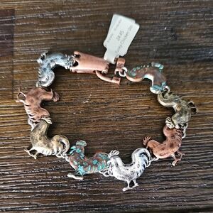 Multicolor Rooster Bracelet